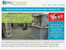 Tablet Screenshot of mccrackenchiro.com